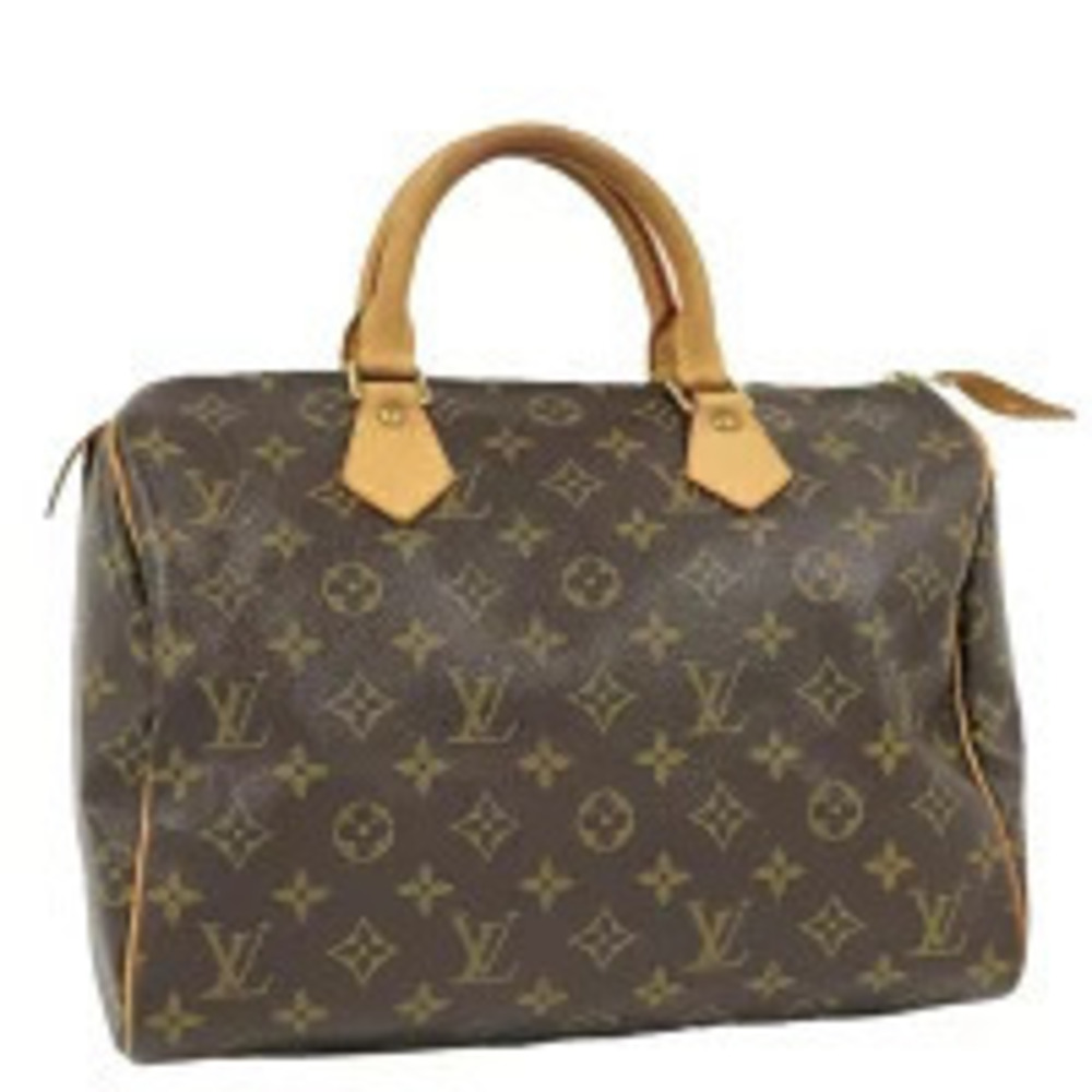 LOUIS VUITTON Speedy Handbag Monogram Brown